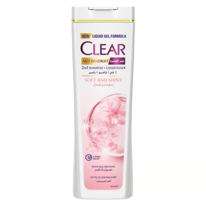 CLEAR SOFT & SHINY SHAMPOO 400ML