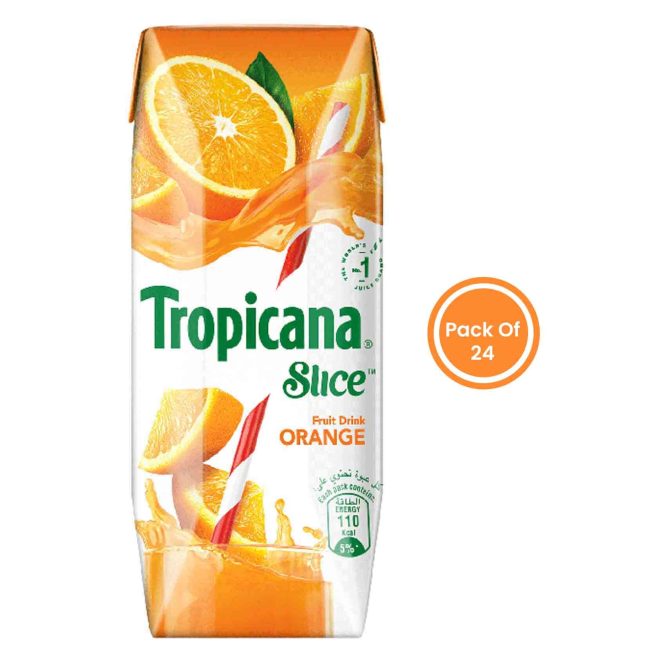 TROPICANA SLICE ORANGE DRINK 250ML