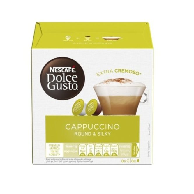 NESCAFE DOLCE GUSTO SILKY CAPPUCCINO 16CAPSULES 186.4G