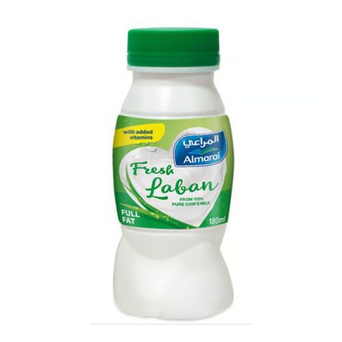 ALMARAI FULL FAT FRESH LABAN 180ML