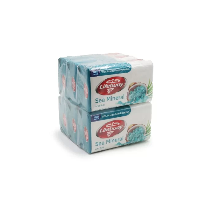 LIFEBUOY SEA MINERAL & SALT BAR SOAP 125GM