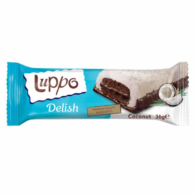 LUPPO DELISH MARSHMELLOW & COCONUT CAKE 36G