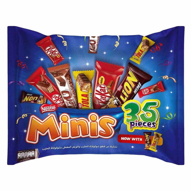 NESTLE MINI CHOCOLATE BAG 35PIECES 420G