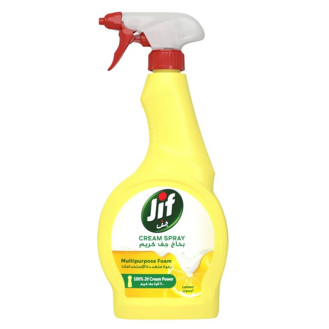 JIF LEMON CREAM CLEANER SPRAY 500ML