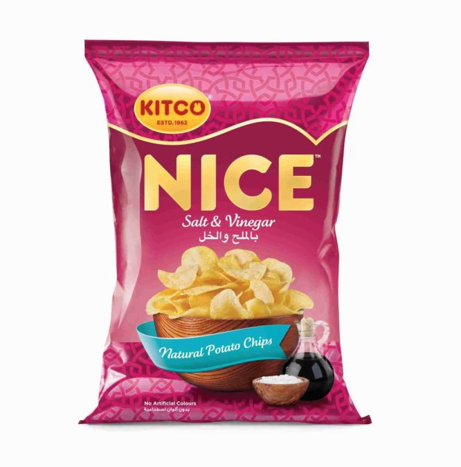 NICE SALT & VINEGAR CHIPS 26GM