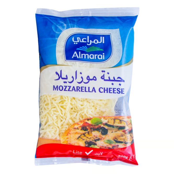 ALMARAI MOZZARELLA SHREDDED CHEESE 200G