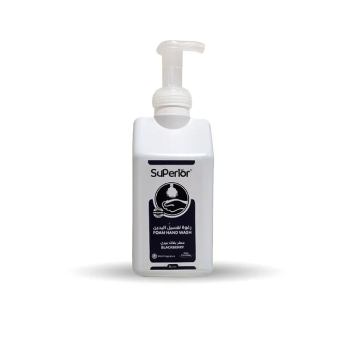 SUPERIOR FOAM HAND WASH BLACKBERRY 1L