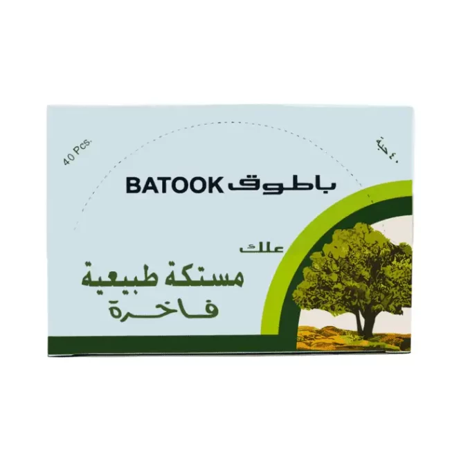 BATOOK NATURAL MASTIC GUM 2*40