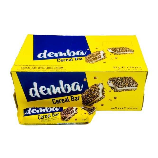 DEMBA CEREAL BAR WITH MILK CREAM 22GM