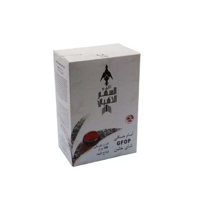 AL TUHOO GOLDEN ARROW PURE ASSAM LEAFY TEA 500G