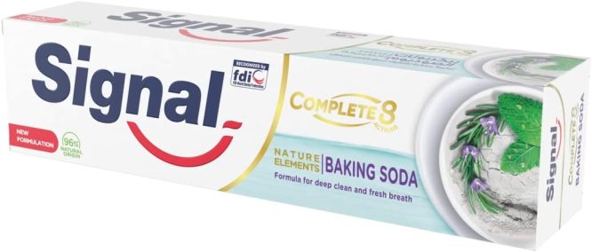 SIGNAL COMPLETE 8  BAKING SODA TOOTHPASTE 75 ML