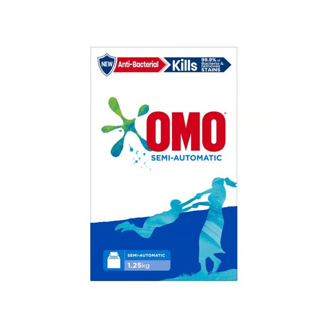 OMO ACTIVE SEMI AUTOMATIC LAUNDRY DETERGENT 1.25 KG