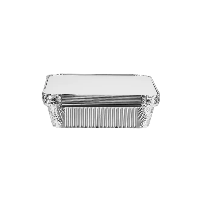 FALCON ALUMINIUM CONTAINER WITH LID 83120N 10PCS