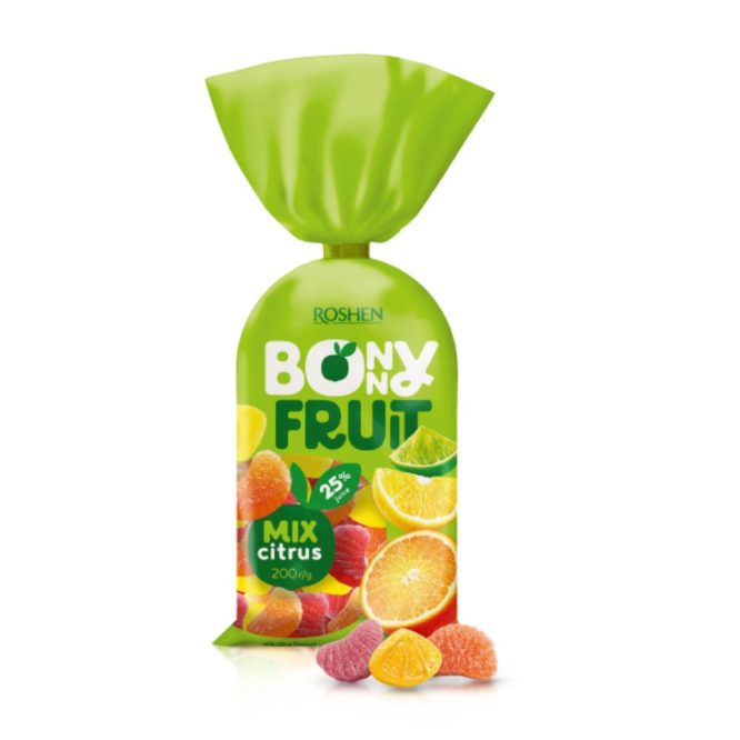 ROSHEN BONNY FRUIT CITRUS MIX 200G