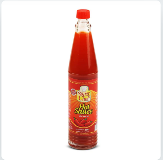 SUPER CHEF HOT SAUCE 88ML