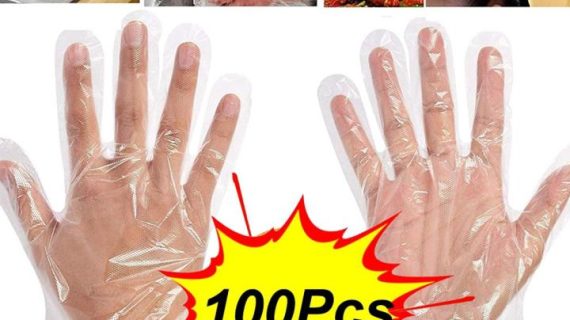 plastic gloves 100 piece