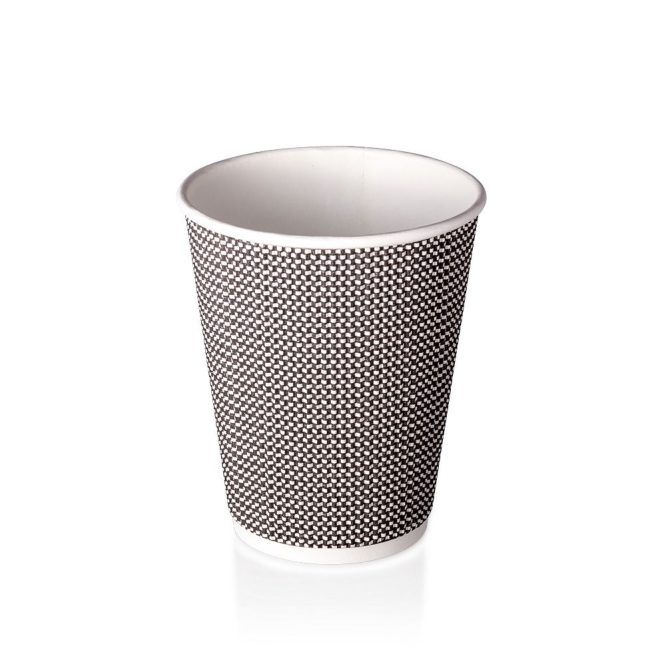 12OZ RIBBED THERMAL CUPS PACK OF 25PCS