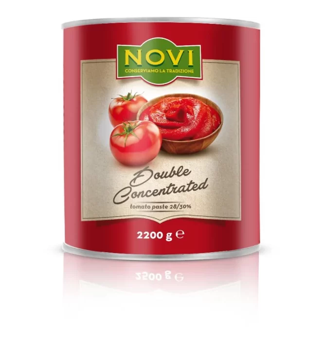 NOVI DOUBLE CONCENTRATED TOMATO PASTE 2200G