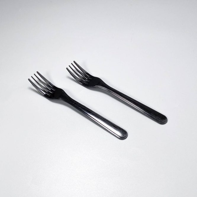 BLACK FORK PACK OF 50PCS