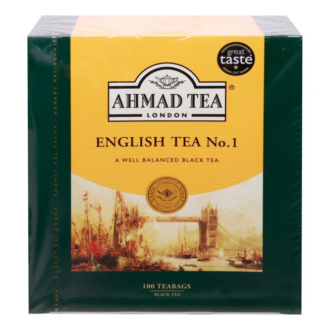 AHMED ENGLISH TEA NO.1 BLACK TEA 100BAG