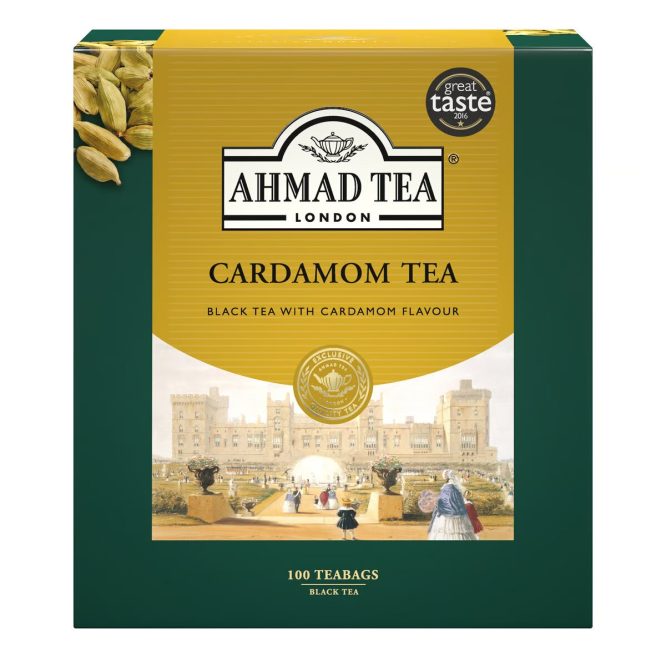 AHMED CARDAMOM BLACK TEA 100BAG