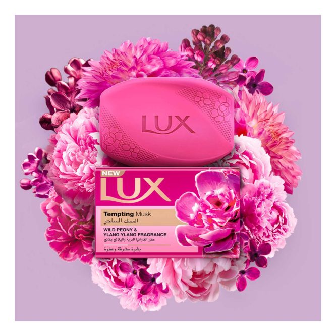 LUX TEMPTING MUSK BAR SOAP 120G