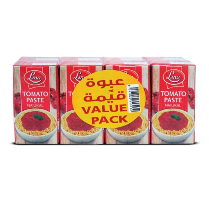 LUNA TOMATO PASTE 8×135GM