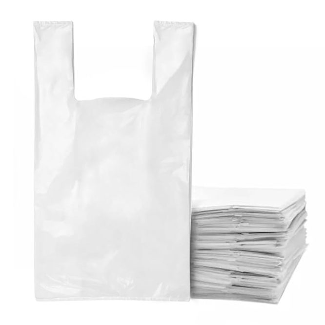 PLASTIC BAG WHITE 40×40 1KG