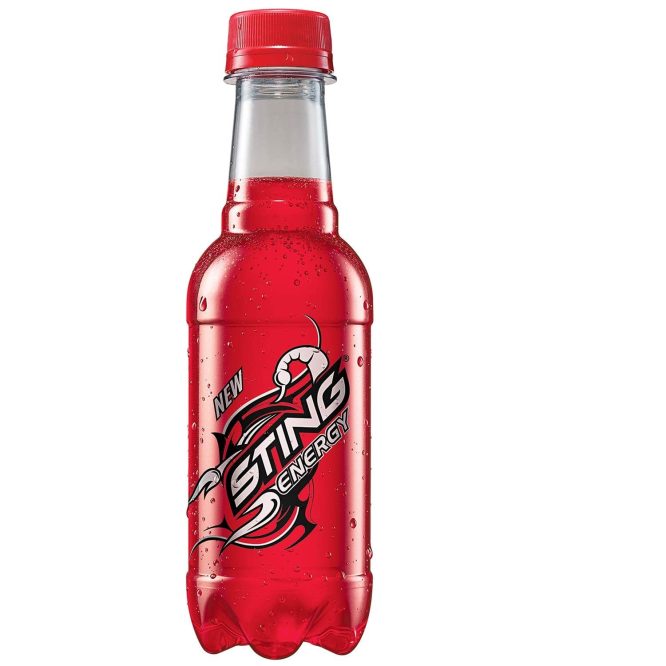 STING ENERGY RED SOFT DRINK BOTTLE 250ML