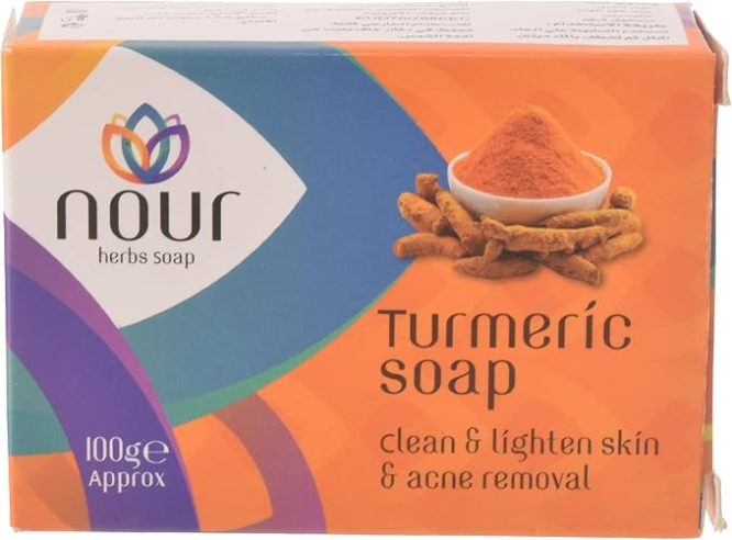 NOUR TURMERIC SOAP 100G