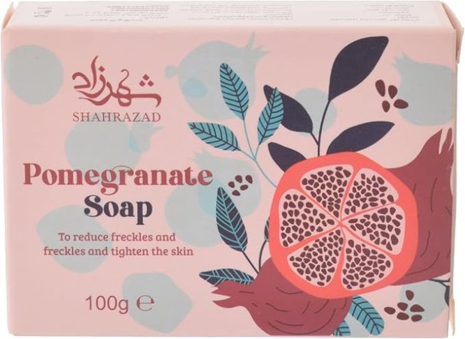 SHAHRAZAD POMEGRANATE SOAP 100G