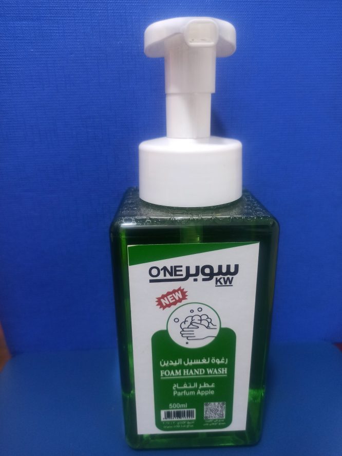 SUPER ONE FOAM HAND WASH APPLE 500ML