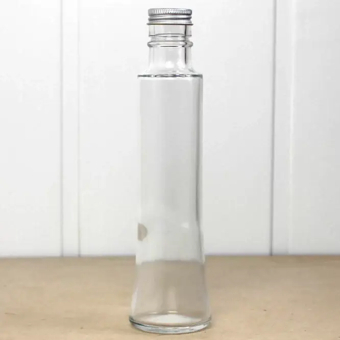 TRANSPARENT SMALL PLASTIC BOTTLE 12 PIECES