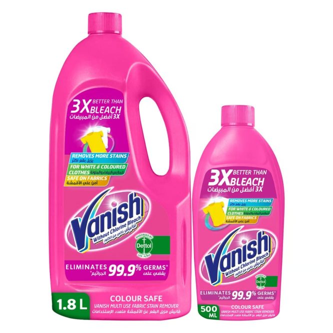 VANISH STAIN REMOVER LIQUID 1800ML+500ML