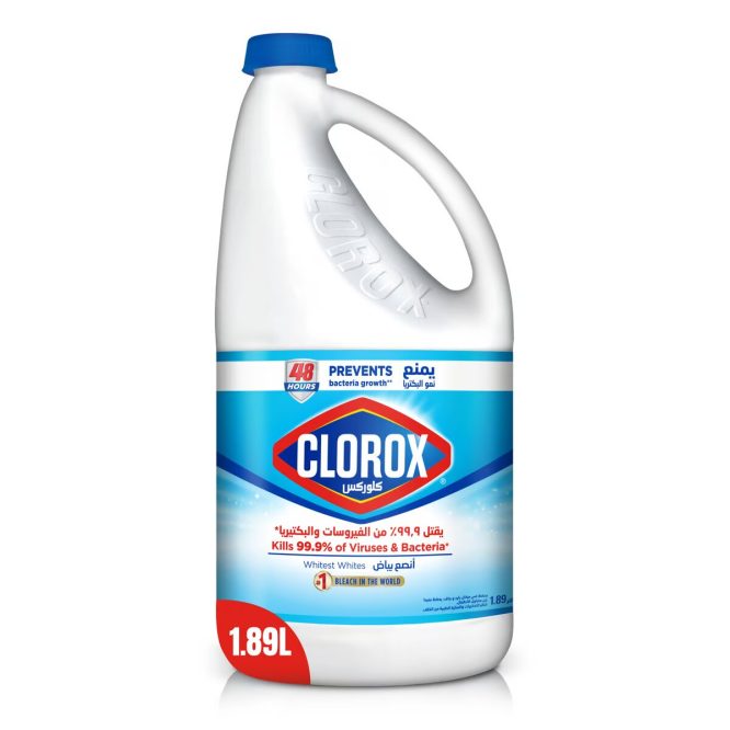 CLOROX WHITEST WHITE LIQUID BLEACH 1.89L