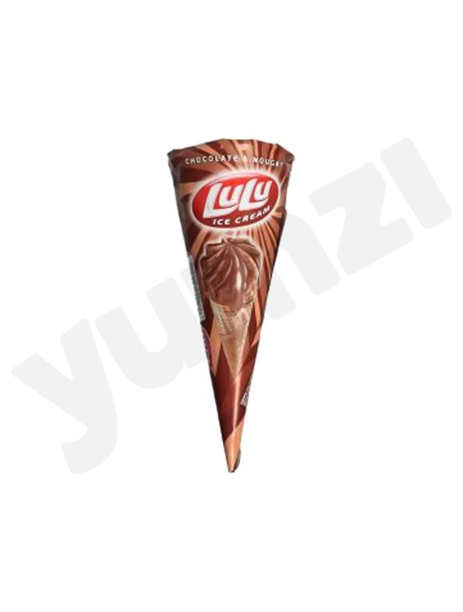 KDD LULU CHOCOLATE CONE ICE CREAM 100ML