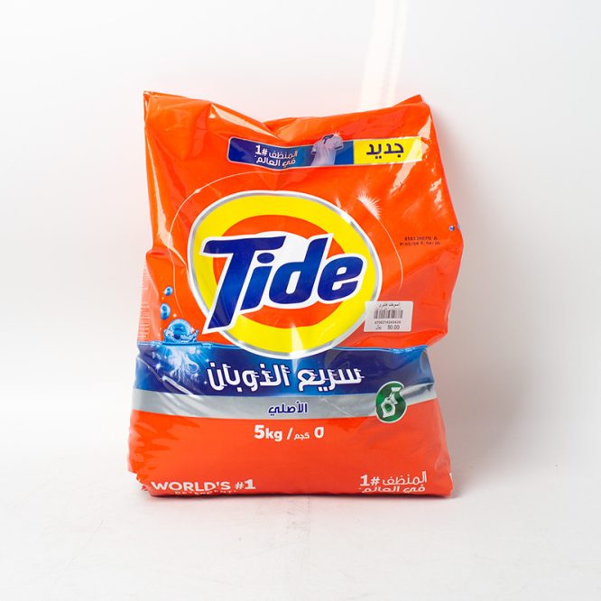 TIDE REGULAR LAUNDRY DETERGENT POWDER 5KG