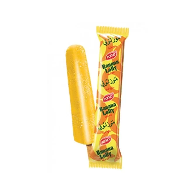 KDD BANANA LOLLY ICE CREAM STICK 62.5ML