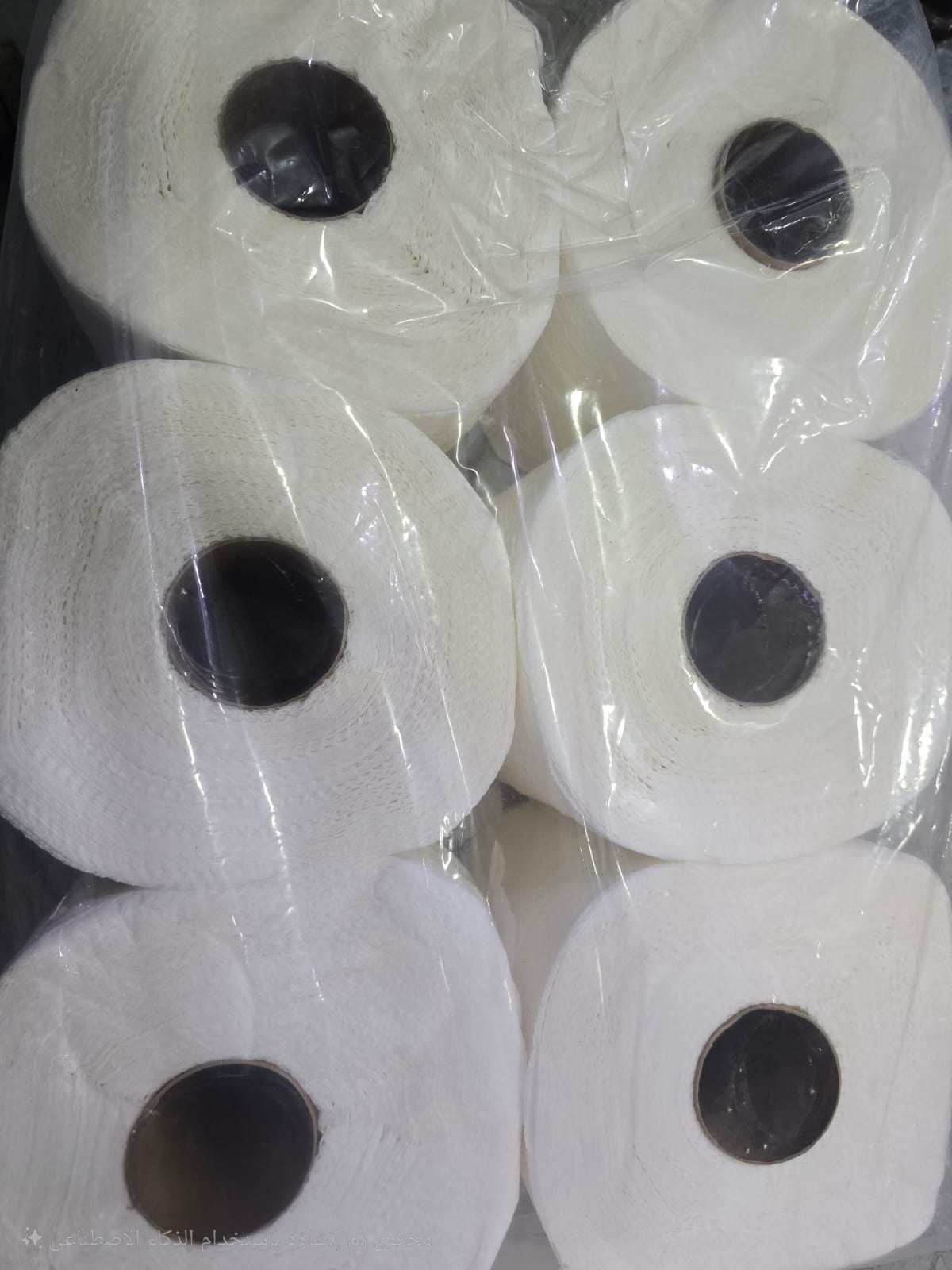 FLUFFY TISSUE ROLL PACK OF 6 PIECE